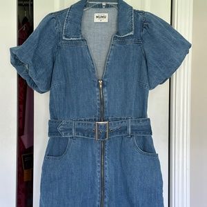 Show me your mumu denim dress